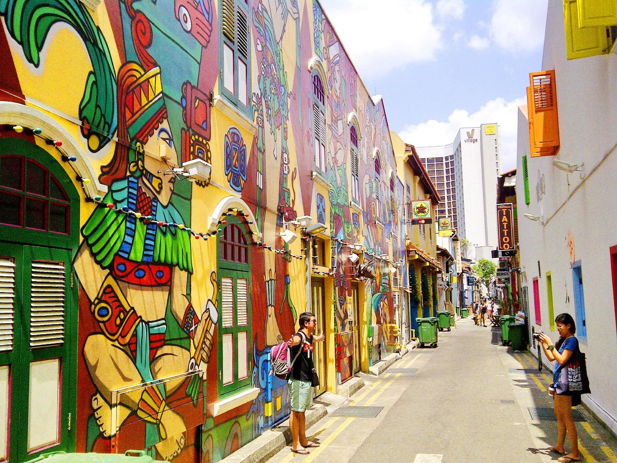 Haji Lane, nestled in the heart of Singapore's Kampong Glam